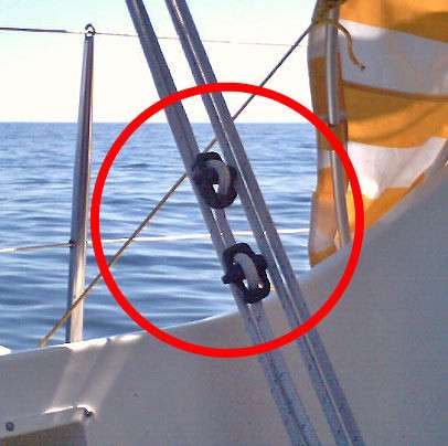 Bungy fortøyningfjær 2-pk