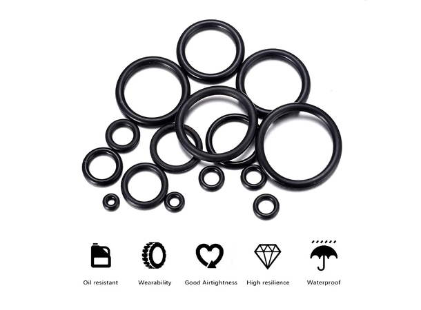 O-ring assortemang 125 deler - Bilde 3