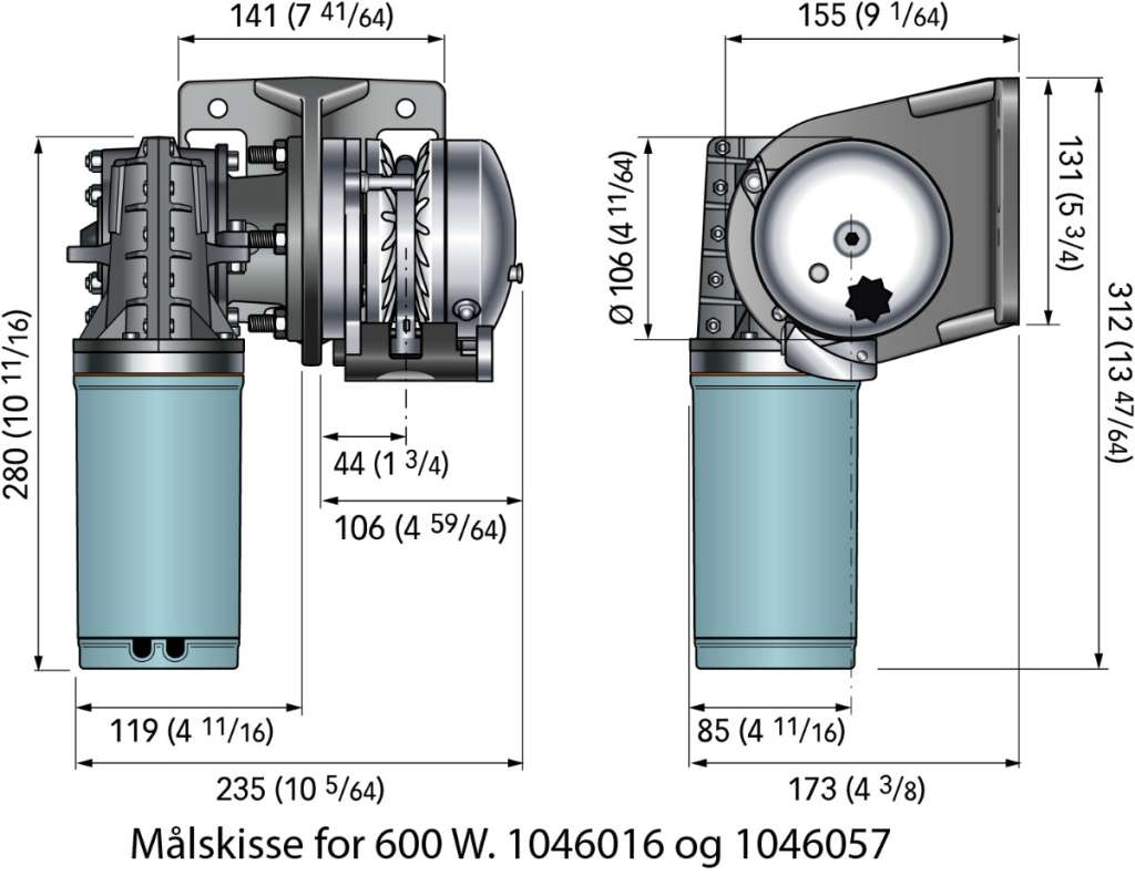 Quick Balder BL2RP ankervinsj for tau - Bilde 13