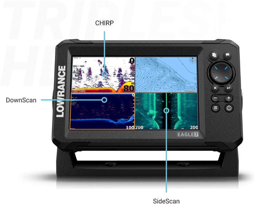 Lowrance Eagle ekkolodd og kartplotter - Bilde 3