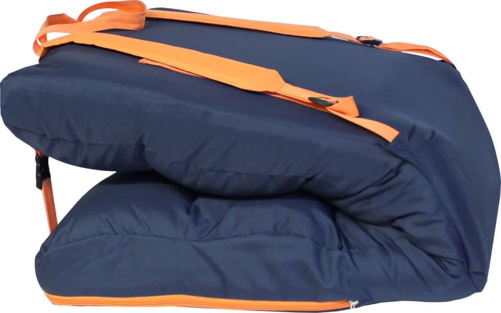 1852 Sittepute Comfy Big mørkeblå/oransje - Bilde 3