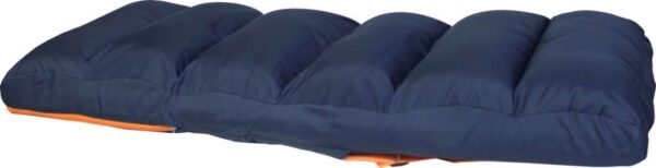 1852 Sittepute Comfy Big mørkeblå/oransje
